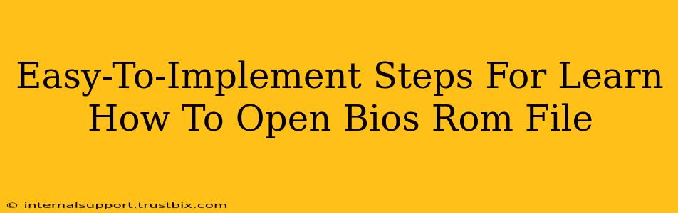 Easy-To-Implement Steps For Learn How To Open Bios Rom File