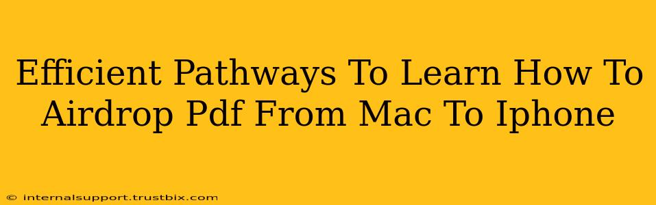 Efficient Pathways To Learn How To Airdrop Pdf From Mac To Iphone