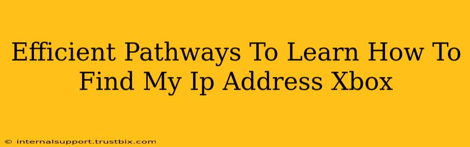 Efficient Pathways To Learn How To Find My Ip Address Xbox