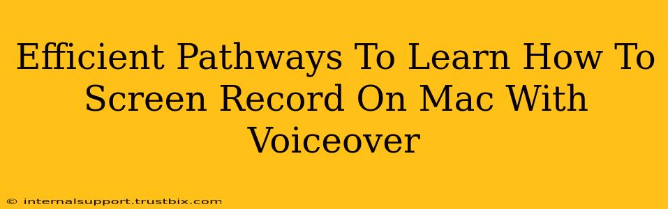 Efficient Pathways To Learn How To Screen Record On Mac With Voiceover