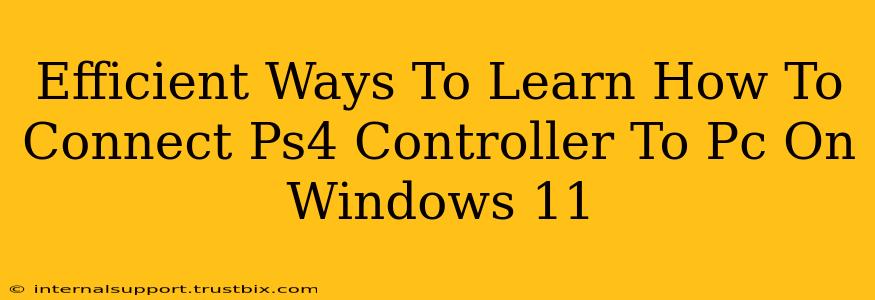 Efficient Ways To Learn How To Connect Ps4 Controller To Pc On Windows 11