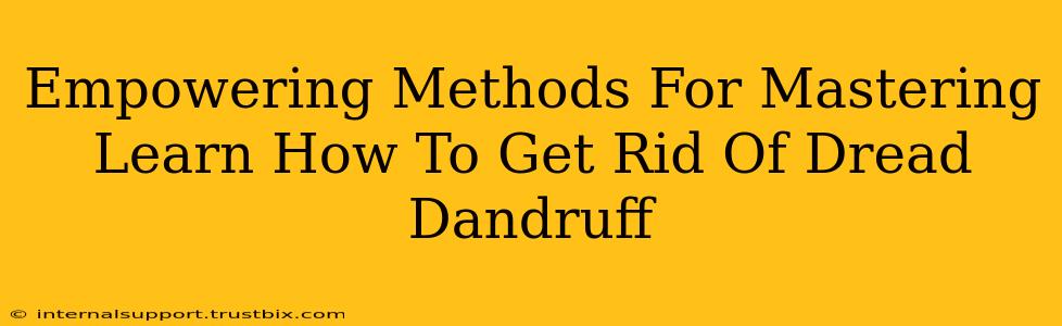 Empowering Methods For Mastering Learn How To Get Rid Of Dread Dandruff