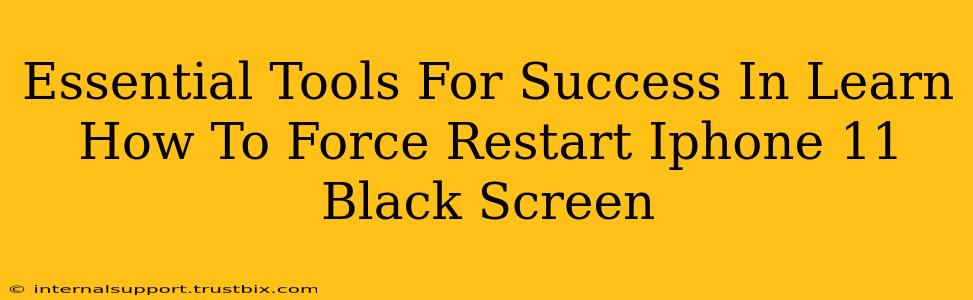 Essential Tools For Success In Learn How To Force Restart Iphone 11 Black Screen