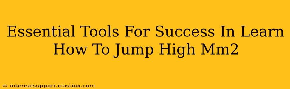 Essential Tools For Success In Learn How To Jump High Mm2