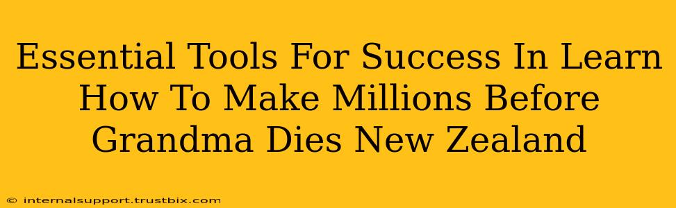 Essential Tools For Success In Learn How To Make Millions Before Grandma Dies New Zealand