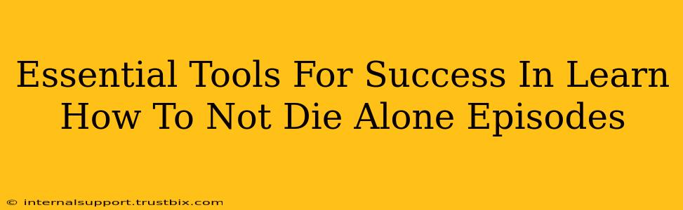 Essential Tools For Success In Learn How To Not Die Alone Episodes