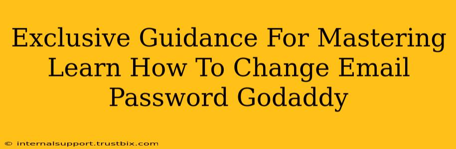 Exclusive Guidance For Mastering Learn How To Change Email Password Godaddy