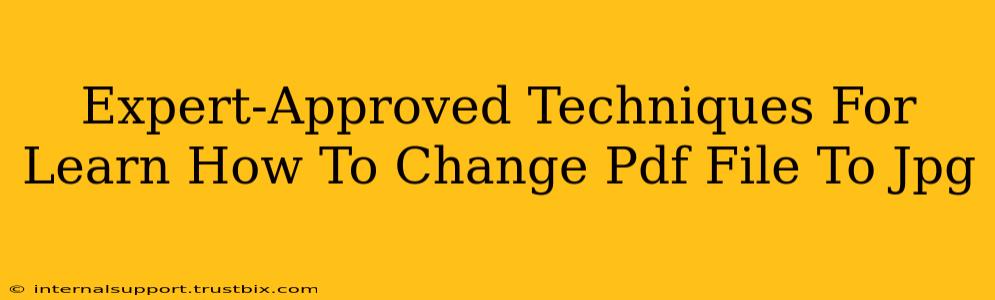 Expert-Approved Techniques For Learn How To Change Pdf File To Jpg