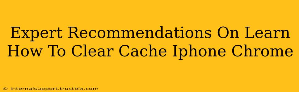 Expert Recommendations On Learn How To Clear Cache Iphone Chrome