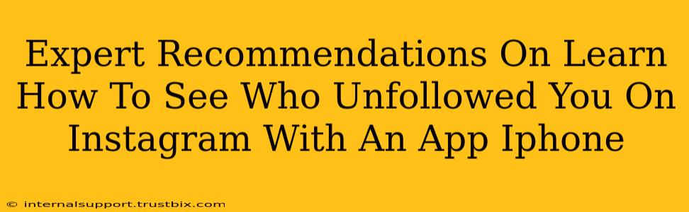 Expert Recommendations On Learn How To See Who Unfollowed You On Instagram With An App Iphone