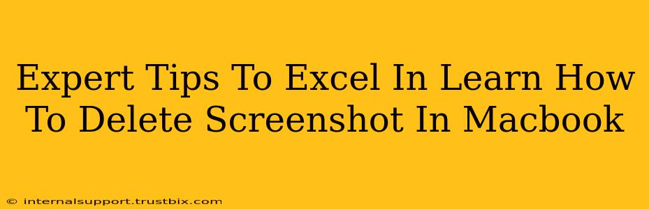 Expert Tips To Excel In Learn How To Delete Screenshot In Macbook