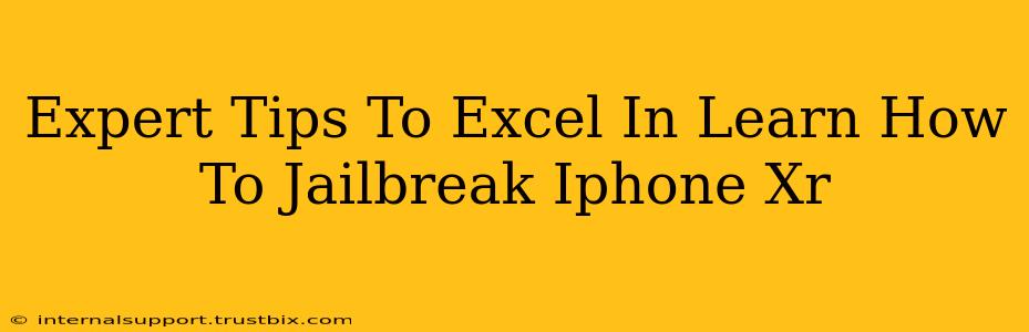 Expert Tips To Excel In Learn How To Jailbreak Iphone Xr