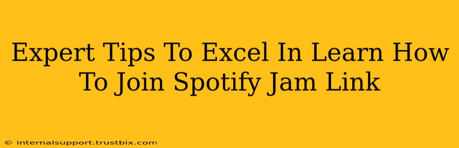 Expert Tips To Excel In Learn How To Join Spotify Jam Link