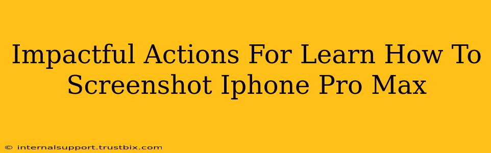 Impactful Actions For Learn How To Screenshot Iphone Pro Max