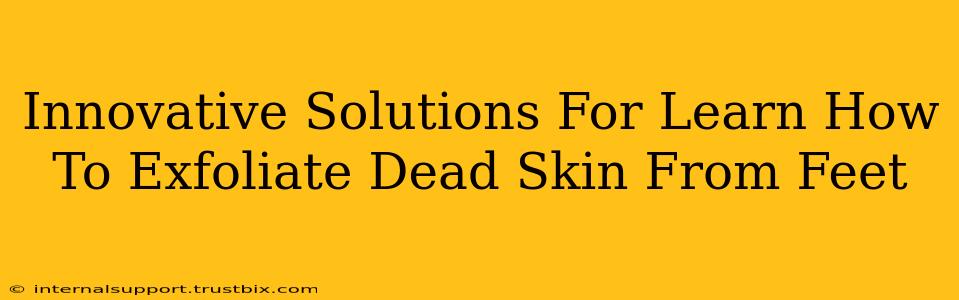 Innovative Solutions For Learn How To Exfoliate Dead Skin From Feet