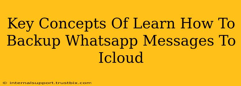 Key Concepts Of Learn How To Backup Whatsapp Messages To Icloud