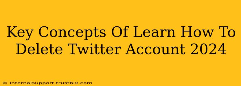 Key Concepts Of Learn How To Delete Twitter Account 2024