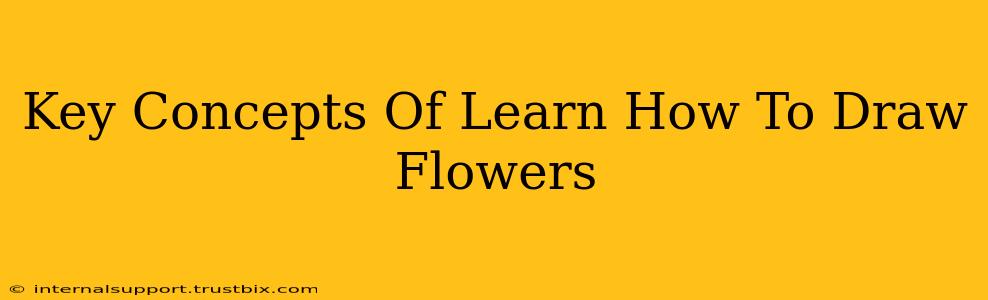 Key Concepts Of Learn How To Draw Flowers