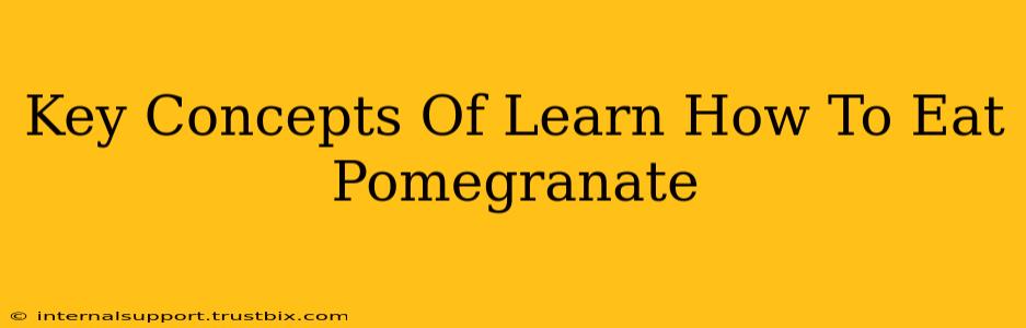 Key Concepts Of Learn How To Eat Pomegranate