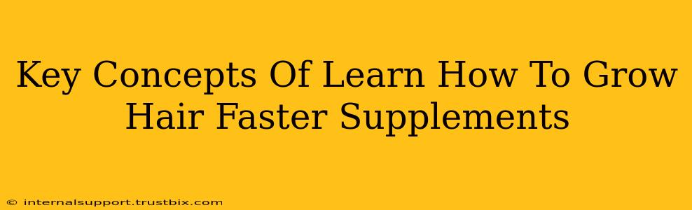 Key Concepts Of Learn How To Grow Hair Faster Supplements