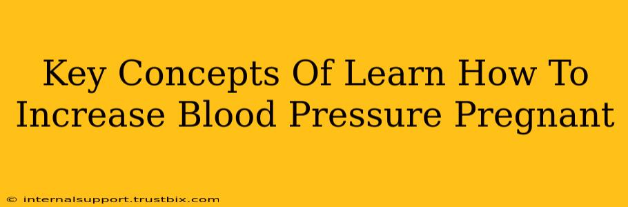 Key Concepts Of Learn How To Increase Blood Pressure Pregnant