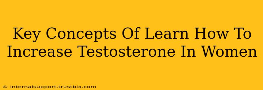 Key Concepts Of Learn How To Increase Testosterone In Women