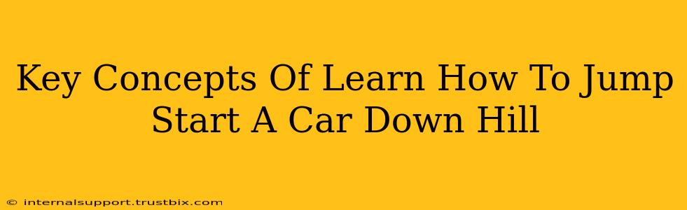 Key Concepts Of Learn How To Jump Start A Car Down Hill