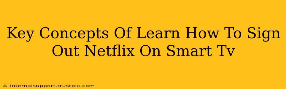 Key Concepts Of Learn How To Sign Out Netflix On Smart Tv