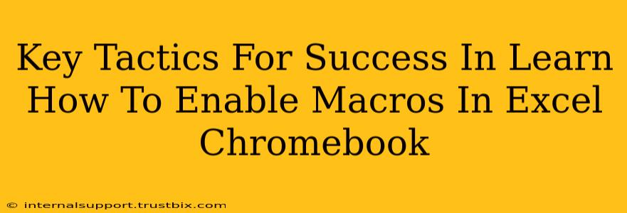 Key Tactics For Success In Learn How To Enable Macros In Excel Chromebook