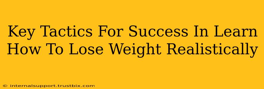 Key Tactics For Success In Learn How To Lose Weight Realistically