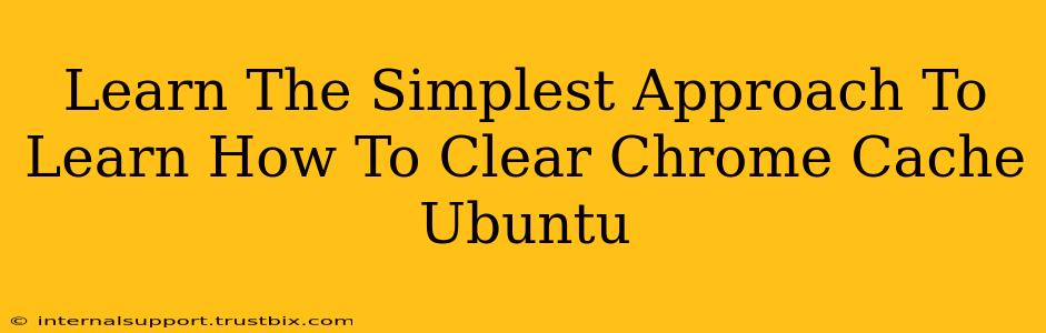 Learn The Simplest Approach To Learn How To Clear Chrome Cache Ubuntu
