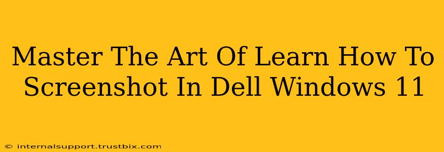 Master The Art Of Learn How To Screenshot In Dell Windows 11