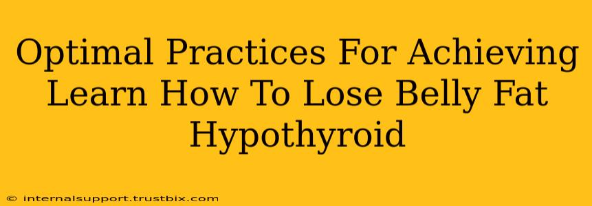 Optimal Practices For Achieving Learn How To Lose Belly Fat Hypothyroid