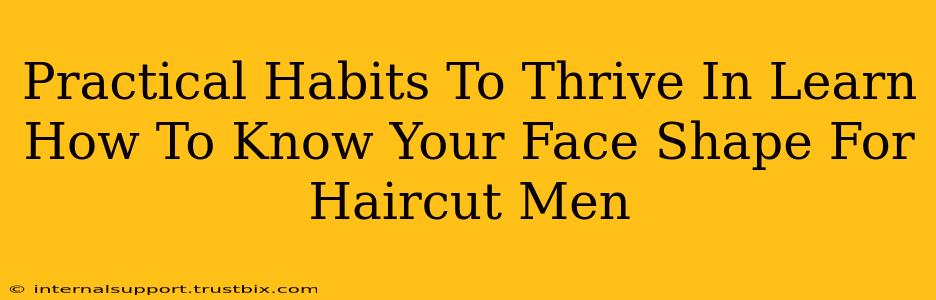 Practical Habits To Thrive In Learn How To Know Your Face Shape For Haircut Men