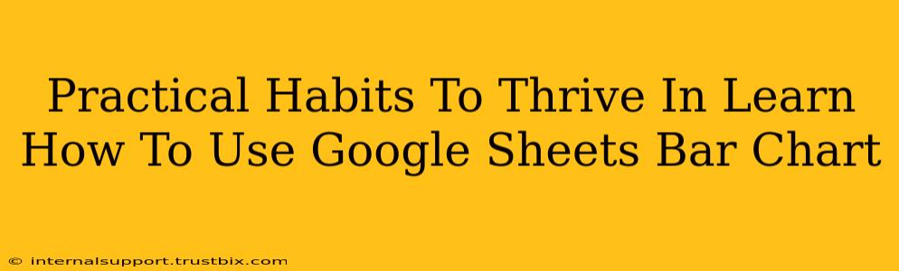 Practical Habits To Thrive In Learn How To Use Google Sheets Bar Chart