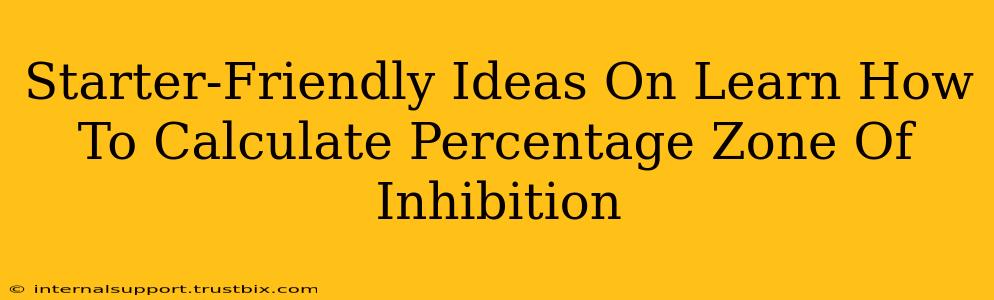 Starter-Friendly Ideas On Learn How To Calculate Percentage Zone Of Inhibition