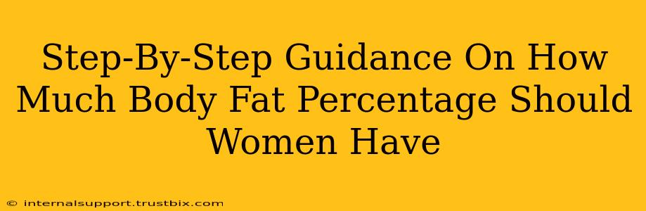 Step-By-Step Guidance On How Much Body Fat Percentage Should Women Have