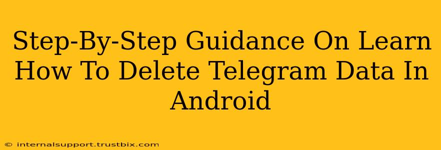 Step-By-Step Guidance On Learn How To Delete Telegram Data In Android