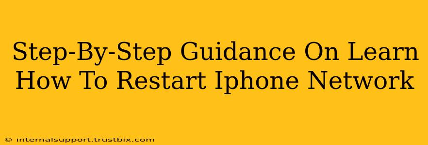 Step-By-Step Guidance On Learn How To Restart Iphone Network