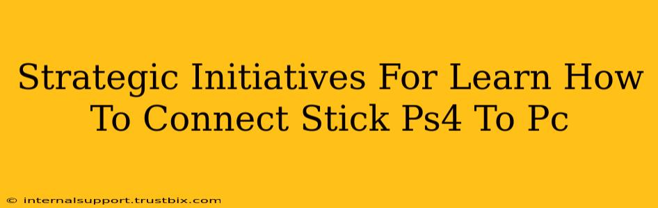 Strategic Initiatives For Learn How To Connect Stick Ps4 To Pc