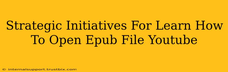 Strategic Initiatives For Learn How To Open Epub File Youtube