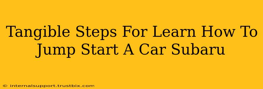 Tangible Steps For Learn How To Jump Start A Car Subaru