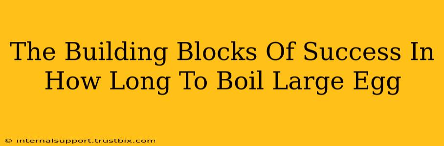 The Building Blocks Of Success In How Long To Boil Large Egg