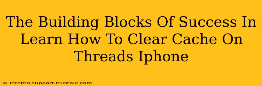 The Building Blocks Of Success In Learn How To Clear Cache On Threads Iphone