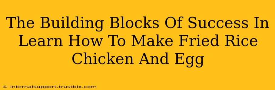 The Building Blocks Of Success In Learn How To Make Fried Rice Chicken And Egg