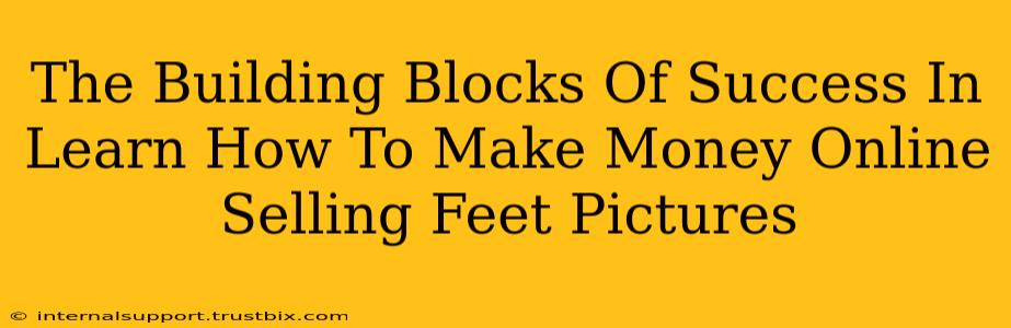 The Building Blocks Of Success In Learn How To Make Money Online Selling Feet Pictures