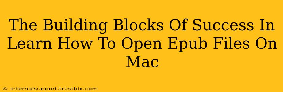 The Building Blocks Of Success In Learn How To Open Epub Files On Mac