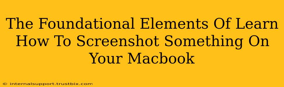 The Foundational Elements Of Learn How To Screenshot Something On Your Macbook