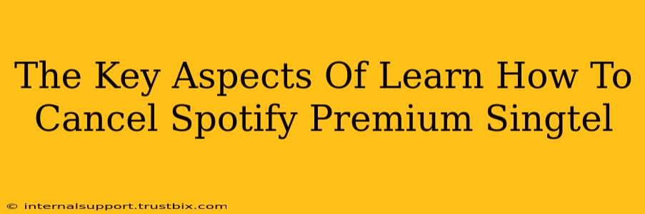 The Key Aspects Of Learn How To Cancel Spotify Premium Singtel