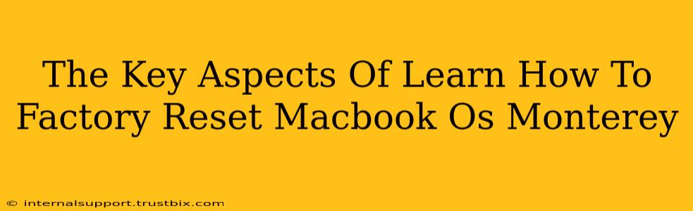 The Key Aspects Of Learn How To Factory Reset Macbook Os Monterey